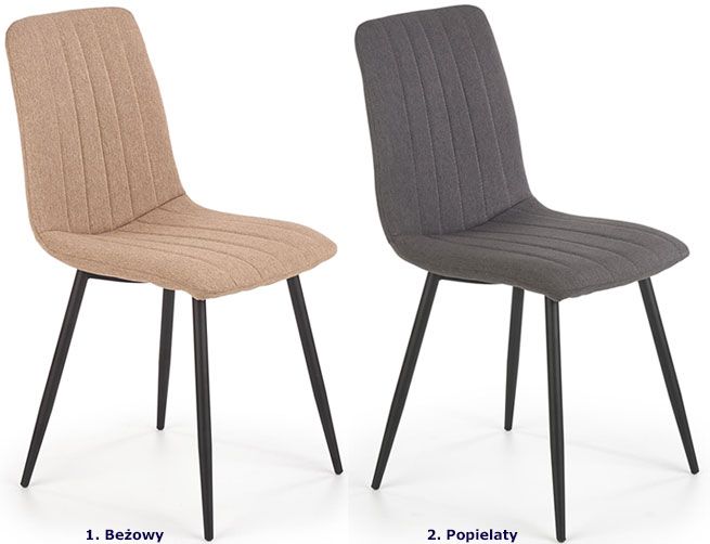 Krzesło Kyzo - dwa kolory.