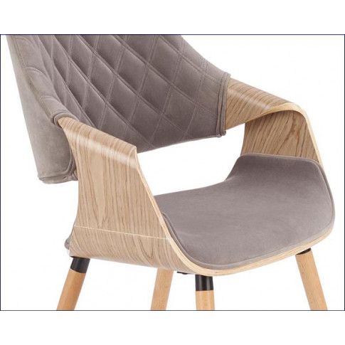 Zdjęcie drewniane krzesło gięte Ton z podłokietnikami Bento - sklep Edinos.pl