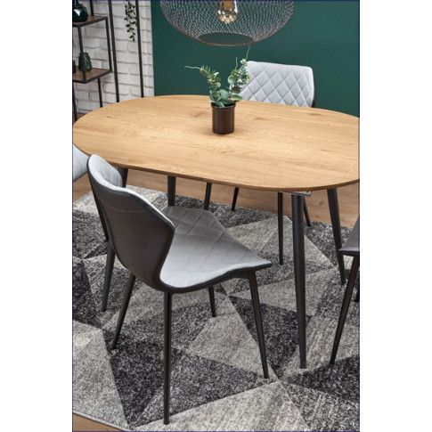 Zdjęcie minimalistyczny stół rozkładany Ares dąb - sklep Edinos.pl