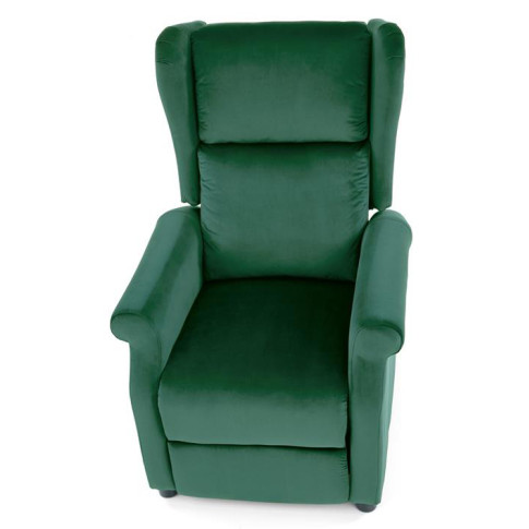 Zielony fotel rozkładany Alden 2X