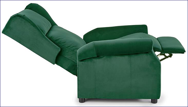 Zielony fotel uszak Alden 2X