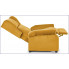 Musztardowy rozkładany fotel wypoczynkowy Alden 2X