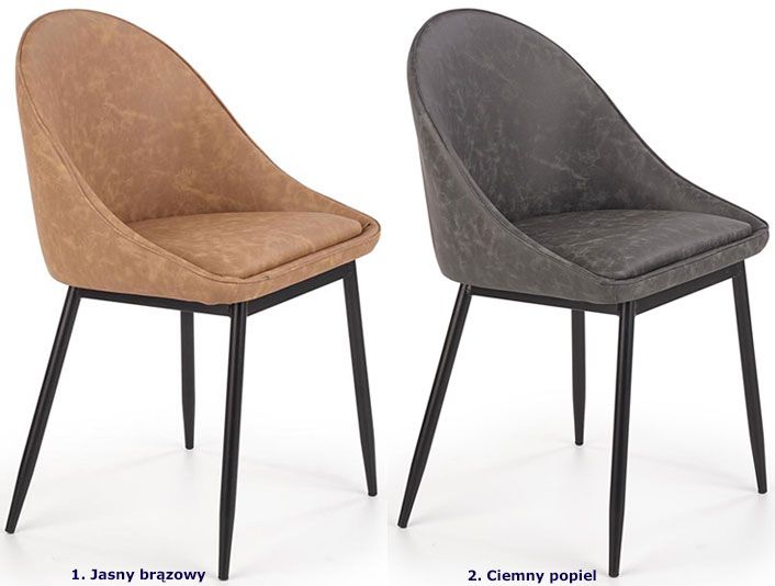 Krzesło Dalton - dwa kolory.