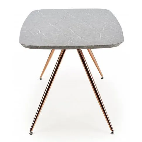 Szczegółowe zdjęcie nr 5 produktu Stół glamour do salonu Combra - marmur