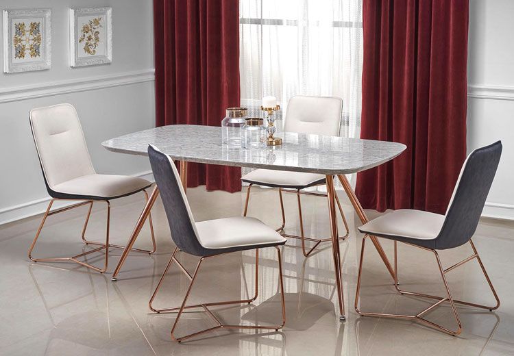 Produkt Stół glamour do salonu Combra - marmur - zdjęcie numer 2