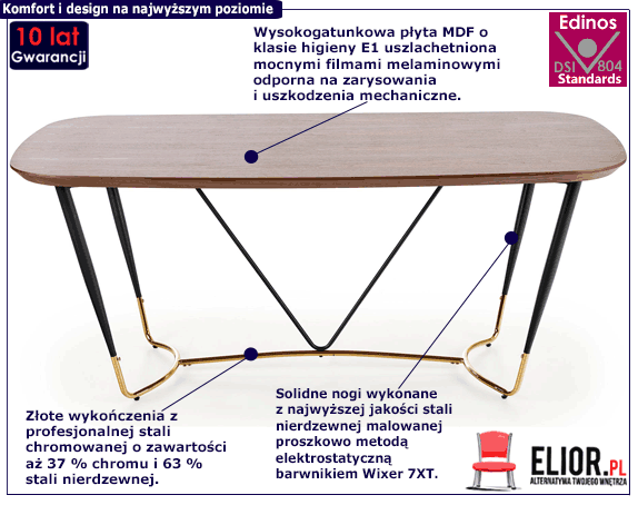 Tapicerowane krzesło Malika popiel