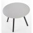 Szczegółowe zdjęcie nr 4 produktu Okrągły stół minimalistyczny Hover 2X - popiel