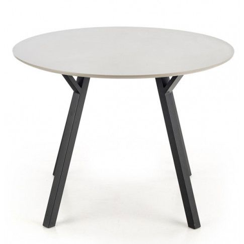 Szczegółowe zdjęcie nr 5 produktu Okrągły stół minimalistyczny Hover 2X - popiel