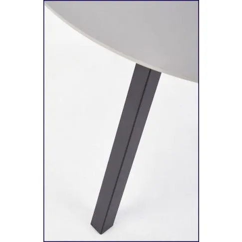 Szczegółowe zdjęcie nr 6 produktu Okrągły stół minimalistyczny kolor popiel - Hover 2X 