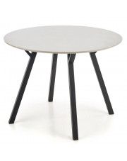Okrągły stół minimalistyczny Hover 2X - popiel w sklepie Edinos.pl