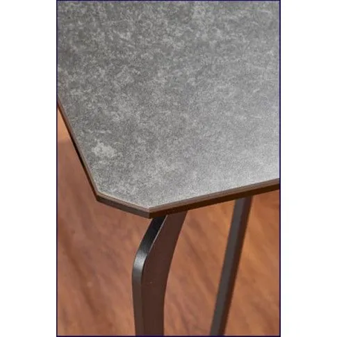 Zdjęcie ceramiczny stół loftowy Kolin popiel | Edinos.pl