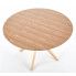 Szczegółowe zdjęcie nr 6 produktu Okrągły stół minimalistyczny Shiva - dąb
