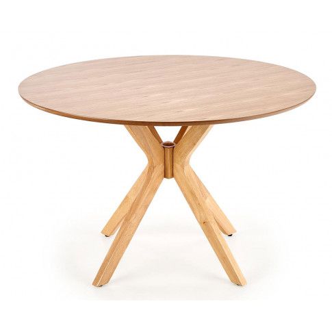 Zdjęcie produktu Okrągły stół minimalistyczny Shiva - dąb.