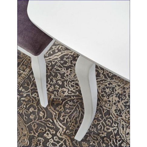 Zdjęcie rozkładany elegancki stół Reval biały - sklep Edinos.pl