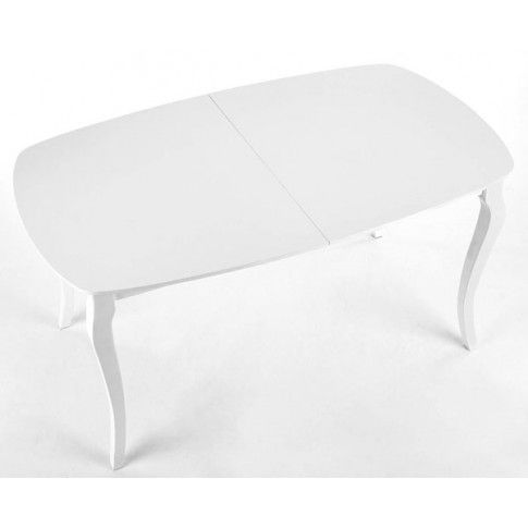 Szczegółowe zdjęcie nr 8 produktu Rozkładany elegancki stół Reval - biały