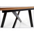 Zdjęcie rozkładany stół loftowy Fabier 2X dąb - sklep Edinos.pl