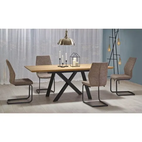 stół fabier2X dąb wiz1