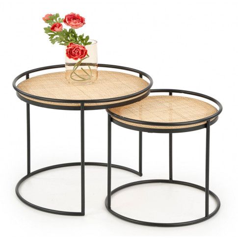 Zdjęcie produktu Zestaw loftowych stolików kawowych Artelia.