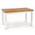 Zdjęcie produktu Skandynawski stół rozkładany Saofo 2X - dąb riviera + biały.