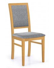 Drewniane krzesło Prince - Dąb miodowy w sklepie Edinos.pl