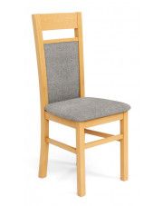 Skandynawskie krzesło drewniane Lettar - Dąb miodowy w sklepie Edinos.pl