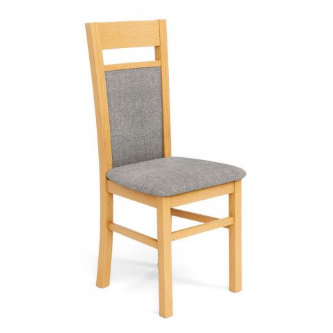 Zdjęcie produktu Skandynawskie krzesło drewniane Lettar - Dąb miodowy.