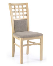 Krzesło drewniane Eddie - Dąb sonoma w sklepie Edinos.pl