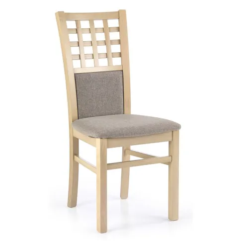 Zdjęcie produktu Krzesło drewniane Eddie - Dąb sonoma.