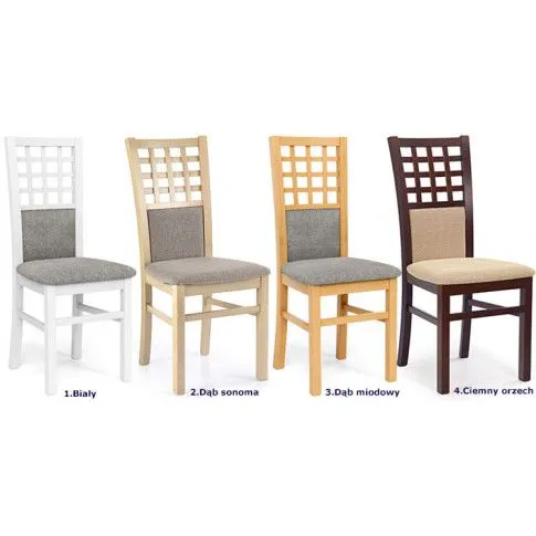 Zdjęcie drewniane krzesło Irfa dąb miodowy | Edinos.pl