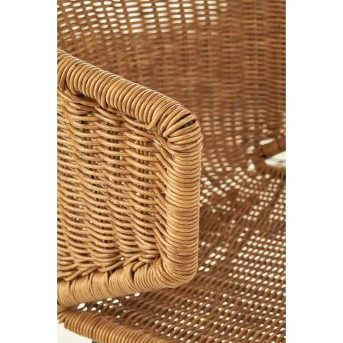 Szczegółowe zdjęcie nr 11 produktu Naturalne krzesło rattanowe boho - Rowel