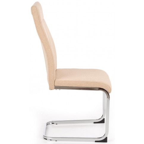 Szczegółowe zdjęcie nr 5 produktu Tapicerowane krzesło Rever - beżowe