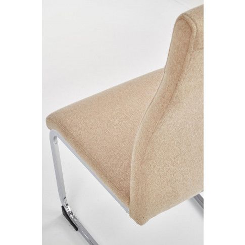 Szczegółowe zdjęcie nr 7 produktu Tapicerowane krzesło Rever - beżowe