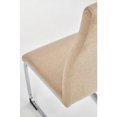 Szczegółowe zdjęcie nr 7 produktu Tapicerowane krzesło Ormond - beżowe