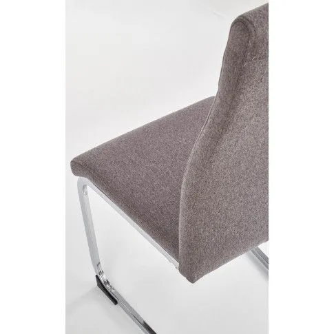 Szczegółowe zdjęcie nr 7 produktu Tapicerowane krzesło Ormond - popielate