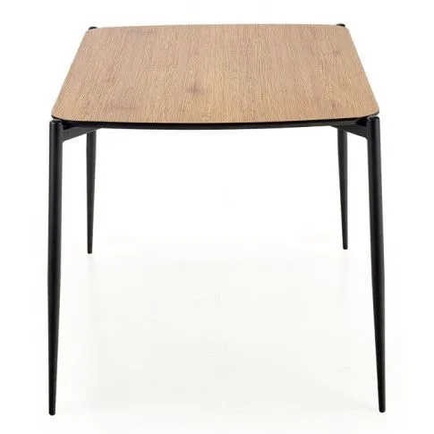 Szczegółowe zdjęcie nr 5 produktu Minimalistyczny stół Mira - dąb złoty