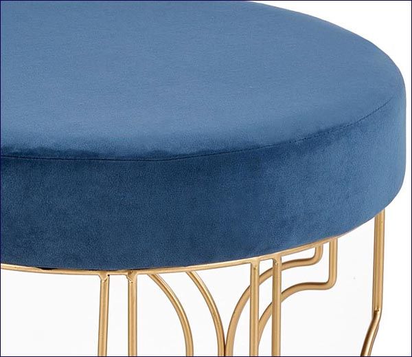 Granatowa pufa Gammi