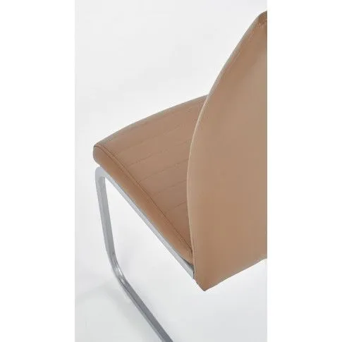 Szczegółowe zdjęcie nr 8 produktu Tapicerowane krzesło Area - brązowe