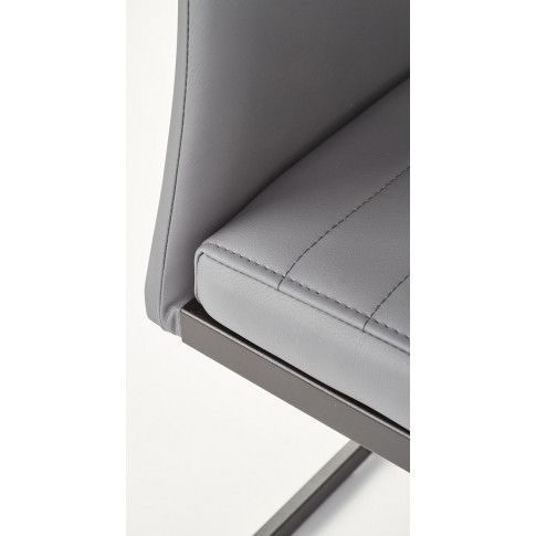 Szczegółowe zdjęcie nr 8 produktu Tapicerowane krzesło Reven - popielate