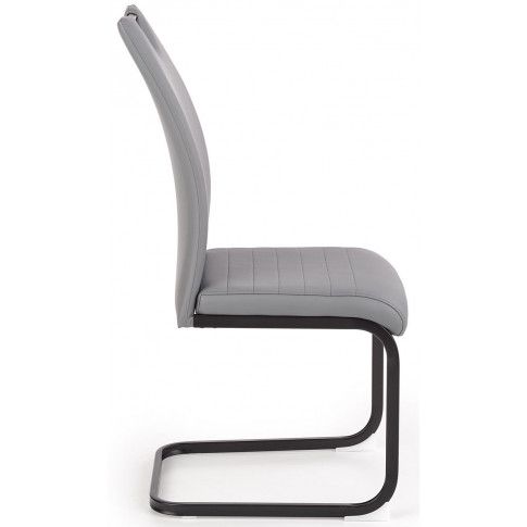 Szczegółowe zdjęcie nr 4 produktu Tapicerowane krzesło Reven - popielate