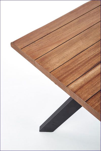 Produkt Minimalistyczny stół w stylu loft Metax - orzech