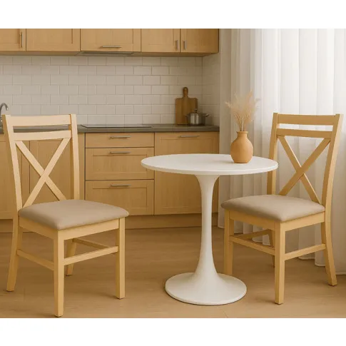 Zdjęcie krzesło skandynawskie dąb sonoma Stellar | Edinos.pl