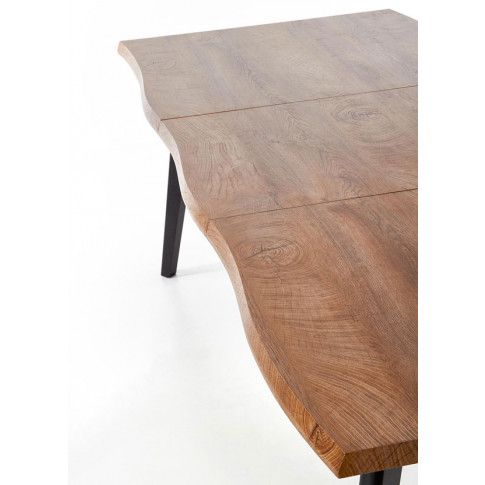 Szczegółowe zdjęcie nr 6 produktu Rozkładany stół minimalistyczny Polis - dąb naturalny