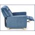 Szczegółowe zdjęcie nr 5 produktu Rozkładany fotel wypoczynkowy Ervin - popielaty