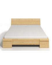 Drewniane łóżko z pojemnikiem Ventos 4X - 5 ROZMIARÓW w sklepie Edinos.pl