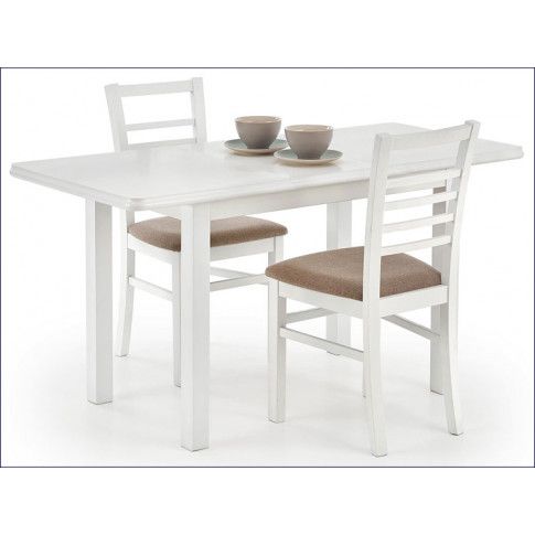 Szczegółowe zdjęcie nr 7 produktu Stół rozkładany Rafael - biały