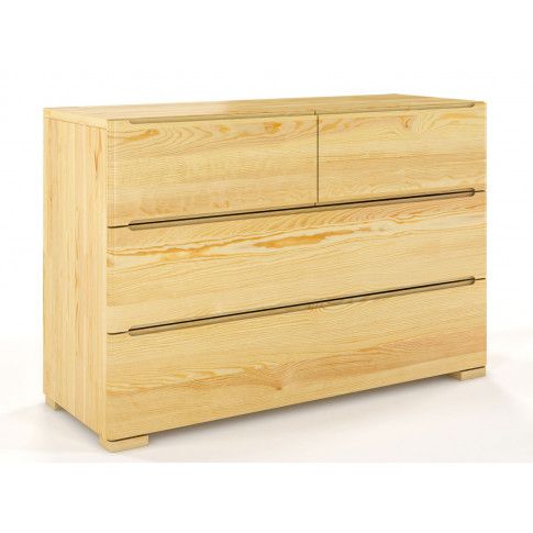 Zdjęcie produktu Komoda drewniana z szufladami Ventos 3S - Sosna.