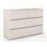 Zdjęcie produktu Komoda drewniana 4 szuflady Ventos 3S - Biała mat.
