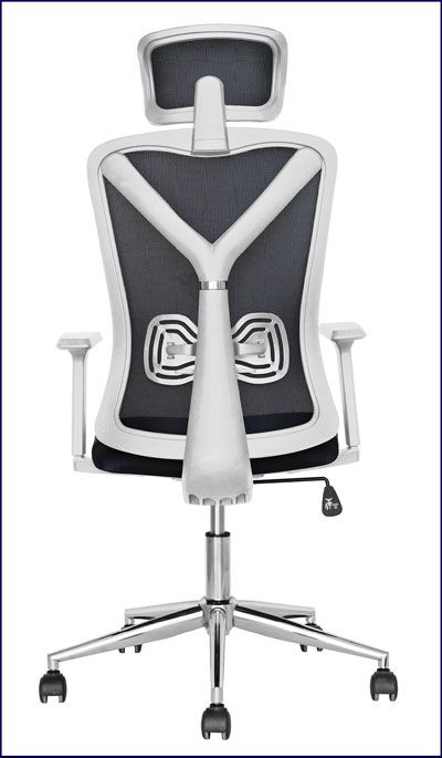 Produkt Nowoczesny fotel gabinetowy Holdi - czarny+biały