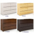 Szczegółowe zdjęcie nr 4 produktu Komoda drewniana 5 szuflad Ventos 4S - Biały mat