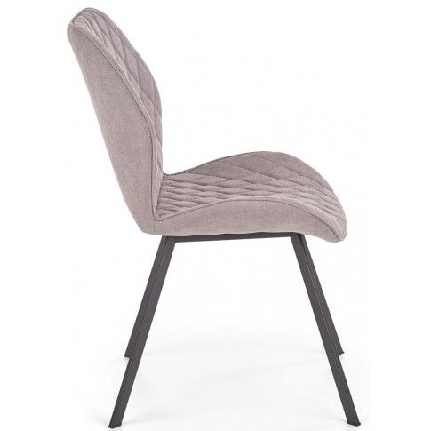 Szczegółowe zdjęcie nr 4 produktu Tapicerowane krzesło Monaco - popielate
